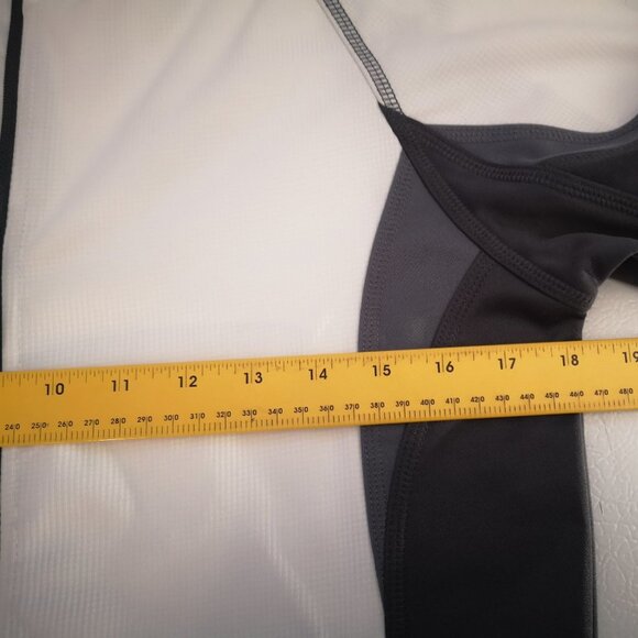 Elevate Ladies White & Grey Athletic Full Zip Jacket - Picture 8 of 10